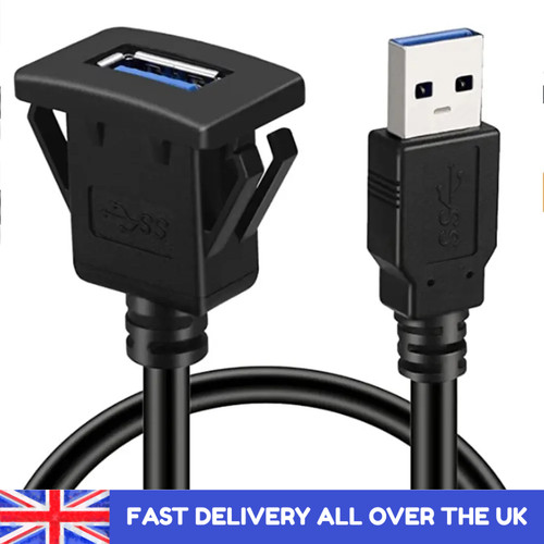 Usb panel mount - usb, extension