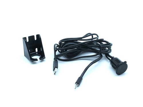 Usb 5mm jack flush mount - usb, 3.5mm