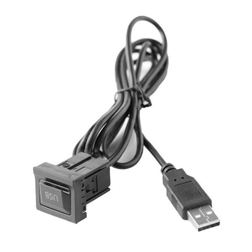 Car dual usb aux - dash, socket