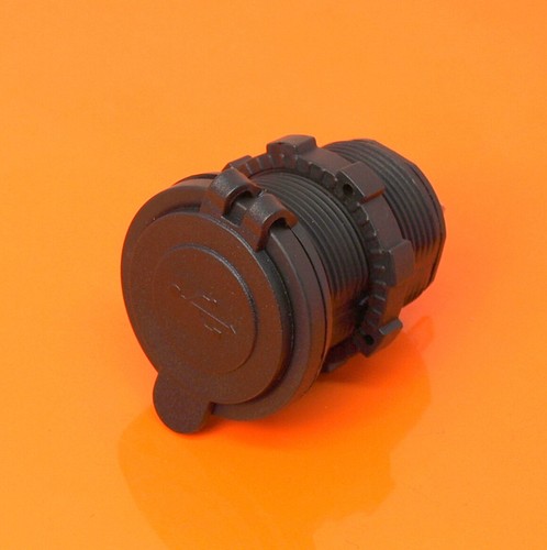 Durite 12v 24v twin usb - or,
