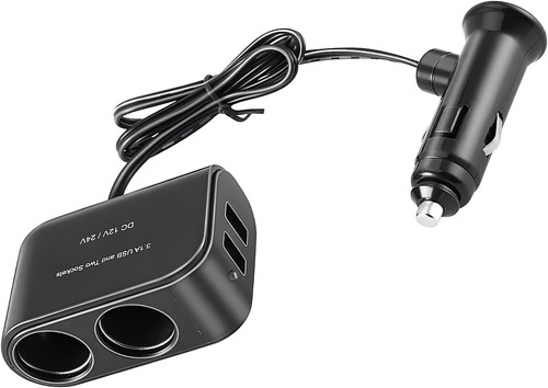 Car cigarette lighter splitter - car,