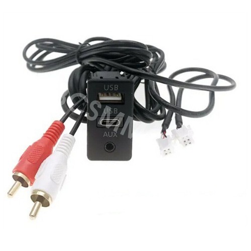 Vehicle type usb aux socket - type-c,
