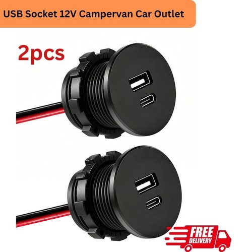 2pcs usb socket 12v - socket,
