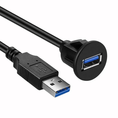 Usb panel mount extension - 3.0,