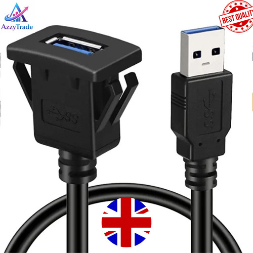 Usb panel mount extension - usb,